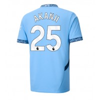 Manchester City Manuel Akanji #25 Hemmatröja 2024-25 Korta ärmar